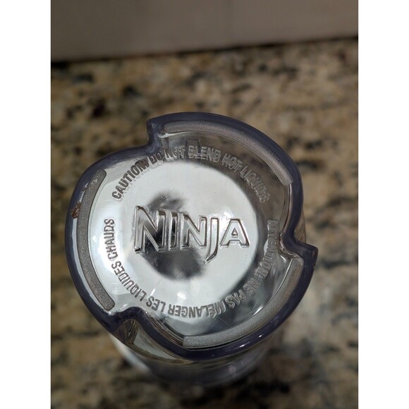 Genuine Ninja Blender BL770A Single Serve 16 oz Drinking Cup With Lid - Picture 3 of 3